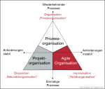 Organisation 3.0: Prozess-, Projekt- und Agile Organisation im Einklang
